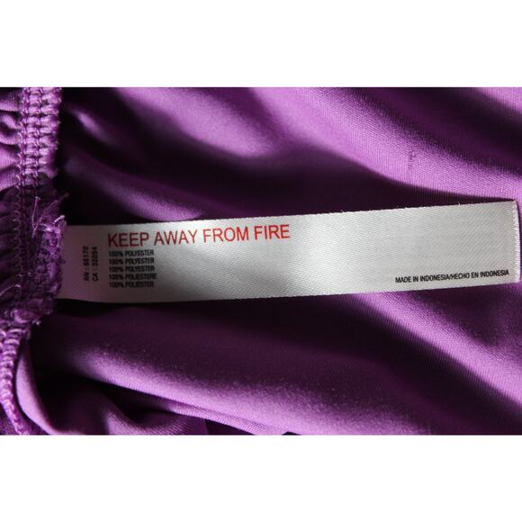 Free People FP movement wrap long sleeve shirt mauve purple rouching XS - Picture 10 of 13